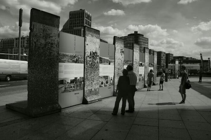 Berliner Mauer Foto Ron Kirchner