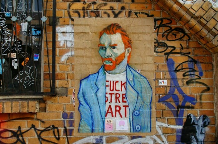 Van Gogh Streetart Berlin