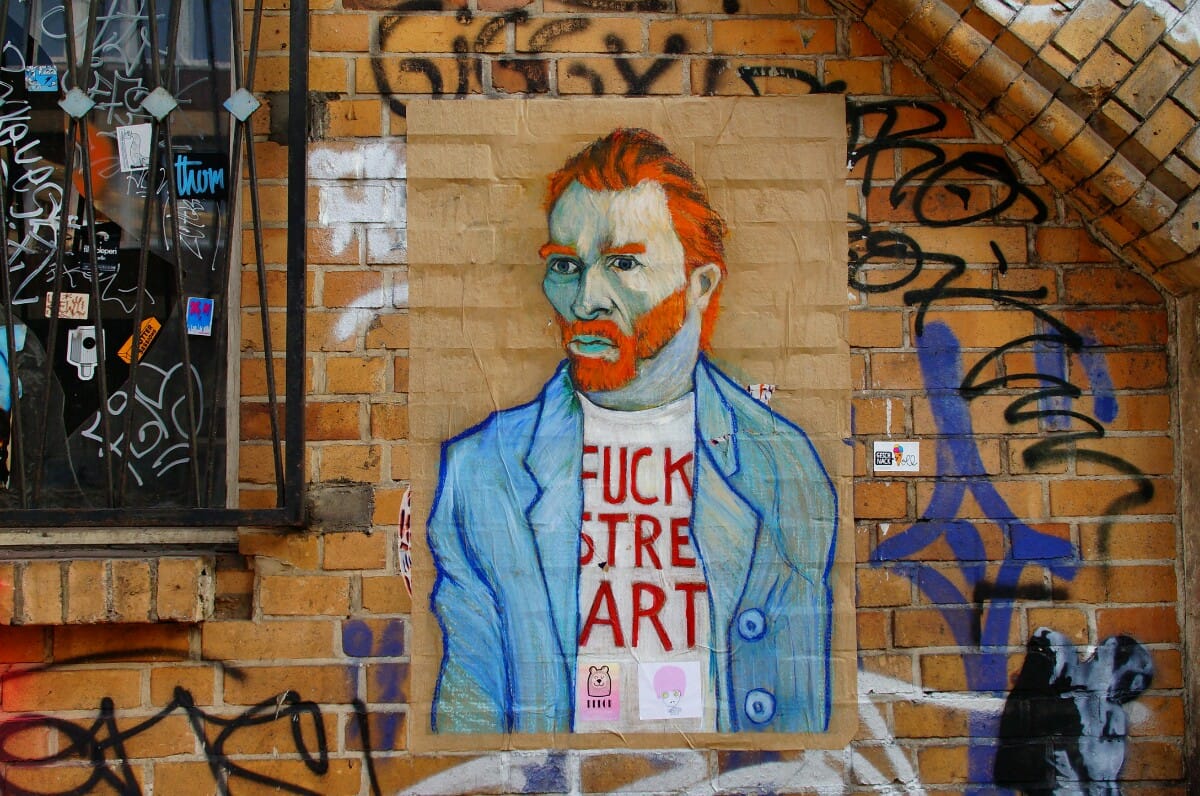 Van Gogh Street Art | Foto Ron Kirchner