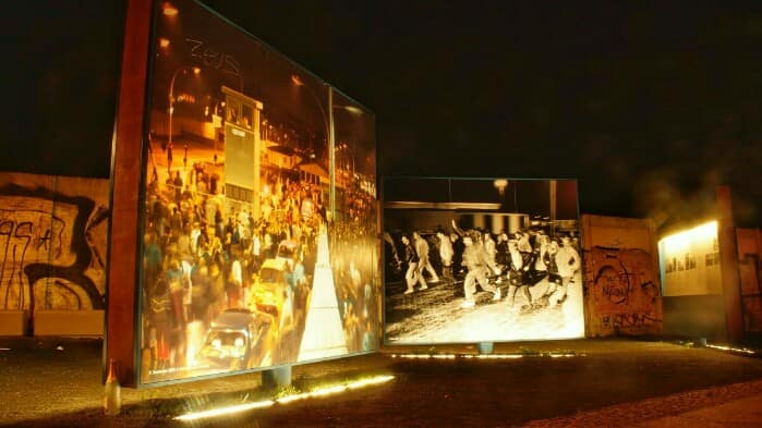 Mauer Berlin Bornholmer Straße