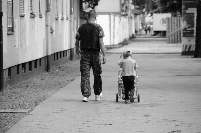 Vater und Tochter Berlin Ron Kirchner